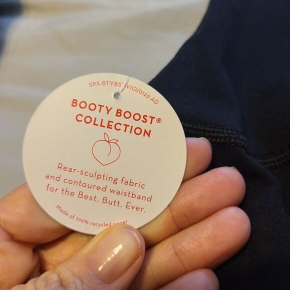 SPANX Booty Boost Ankle Flare Legging Very Black, Size L TALL NWT - Picture 8 of 8